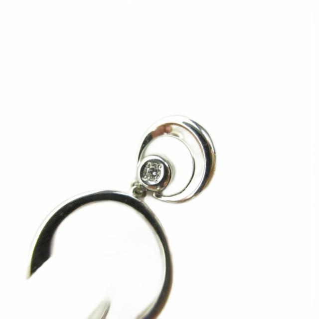 スタージュエリー STAR JEWELRY アクセサリー（耳） イヤリング K10PG×カラーストーン クリア 美品 スタージュエリー STAR JEWELRY アクセサリー（耳） ピアス K10×パール