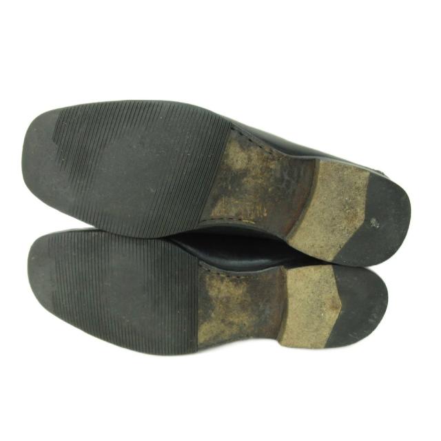 【中古】サルヴァトーレフェラガモ Salvatore Ferragamo SONIC ガンチーニ ローファー レザーシューズ  7.5EE 約26cm