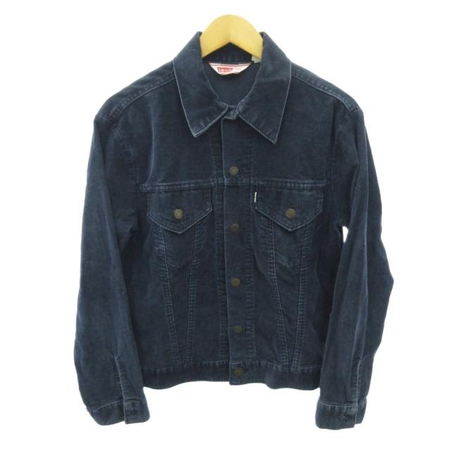【中古】リーバイス Levi's ヴィンテージ 70s 70505-1517 コーデュロイジャケット トラッカー ボタン 米国製 USA製 40