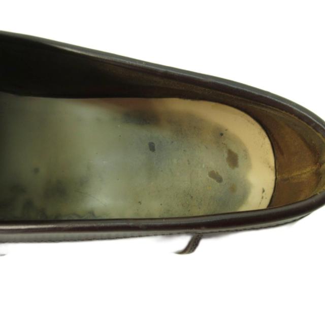 【中古】プラダ PRADA ローファー シューズ レザー バイカラー 9 27.0cm 茶 ブラウン ベージュ 1120 メンズ