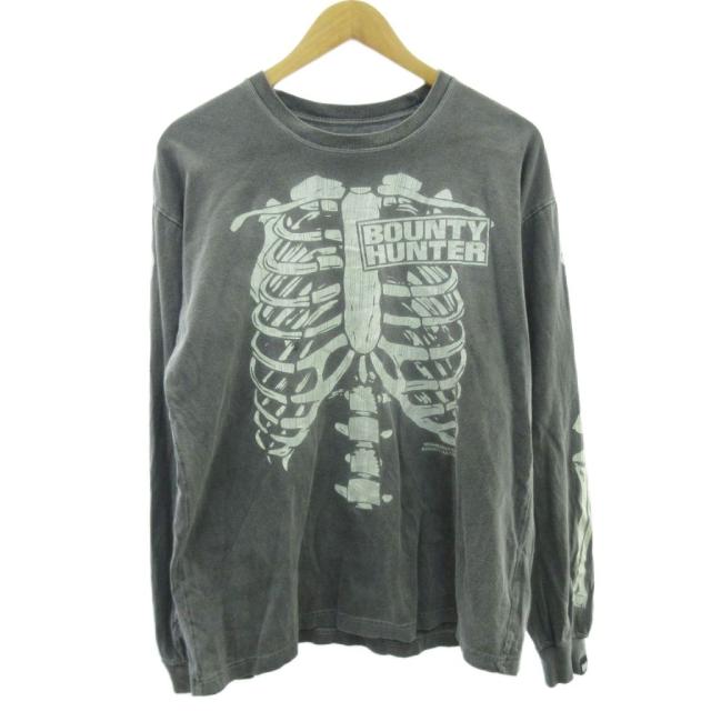 【中古】バウンティーハンター BOUNTY HUNTER × ネイバーフッド 25SS 染め加工ロングスリーブ Tシャツ ロンT M