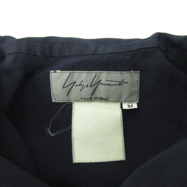 中古】ヨウジヤマモトプールオム 丸文字 80s オープンカラーシャツ