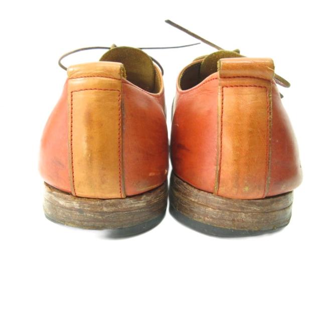 【中古】ポールハーデン Paul Harnden ダービーシューズ ストレートチップ レザー 8 26.0cm 茶 ブラウン メンズ