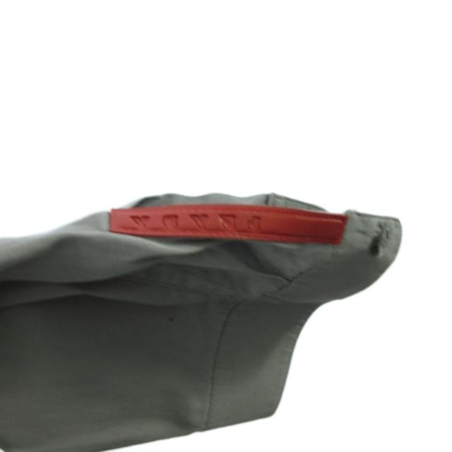 【中古】プラダスポーツ PRADA SPORT 00s シャツ 比翼ボタン ロゴ グレー M メンズ_3