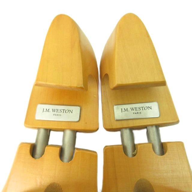 【中古】ジェイエムウエストン J.M.WESTON 美品 廃盤 シューツリー 木製 茶系 ブラウン系 J6/L メンズ