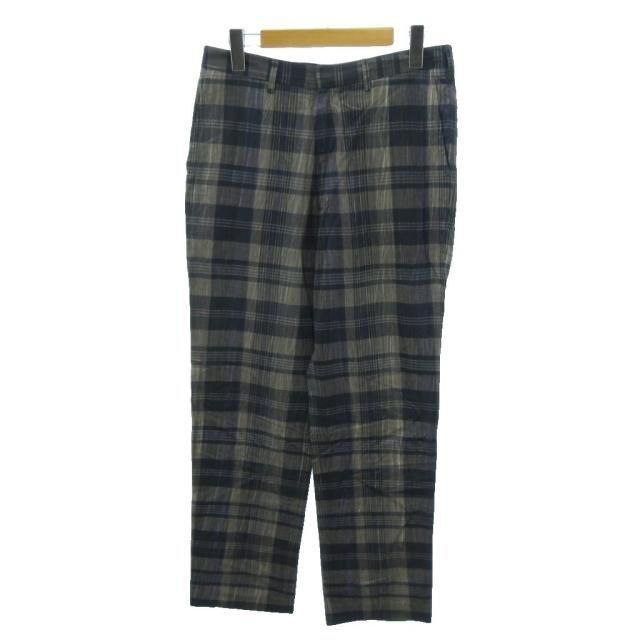 【中古】ハントブラッチフォード HUNT BLATCHFORD シングルスーツ ジャケット パンツ チェック グレー系_3