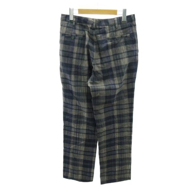 【中古】ハントブラッチフォード HUNT BLATCHFORD シングルスーツ ジャケット パンツ チェック グレー系_4