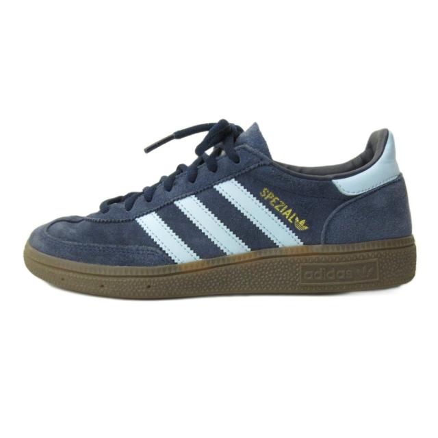 【中古】アディダス adidas ハンドボール スペツィアル SPEZIAL スニーカー ローカット スエード 24.0cm 紺