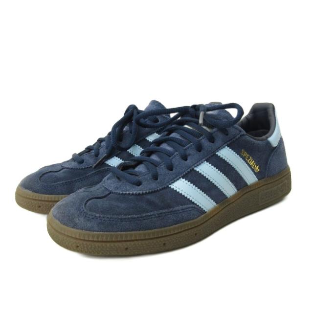 【中古】アディダス adidas ハンドボール スペツィアル SPEZIAL スニーカー ローカット スエード 24.0cm 紺