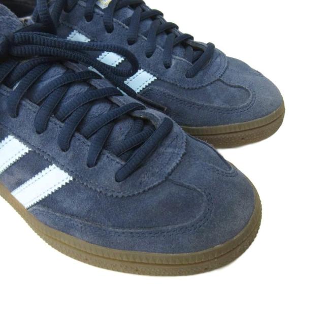 【中古】アディダス adidas ハンドボール スペツィアル SPEZIAL スニーカー ローカット スエード 24.0cm 紺
