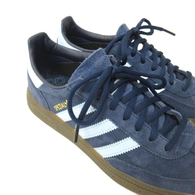 【中古】アディダス adidas ハンドボール スペツィアル SPEZIAL スニーカー ローカット スエード 24.0cm 紺