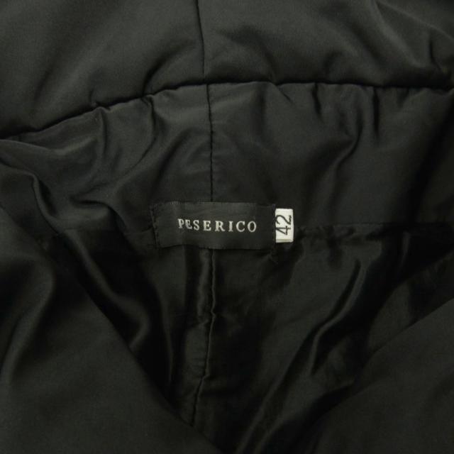 【中古】ペセリコ PESERICO 美品 中綿 ベスト 変形デザイン 42 黒 ブラック 0406 ■GY99 レディース_6