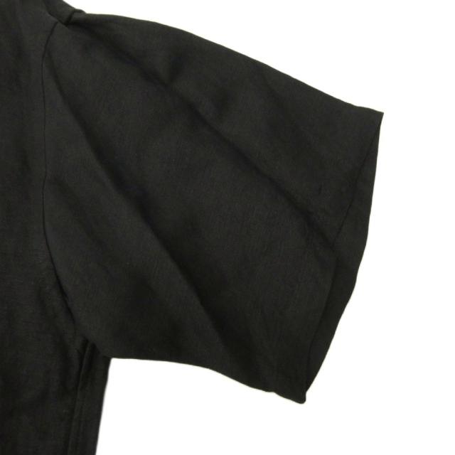 【中古】オブシディアン OBSIDIAN 美品 シャツ 花柄 プリント 半袖 S 黒 ブラック ODM24SS002 0412 メンズ_4
