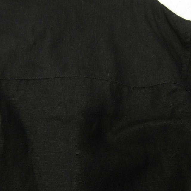 【中古】オブシディアン OBSIDIAN 美品 シャツ 花柄 プリント 半袖 S 黒 ブラック ODM24SS002 0412 メンズ_5