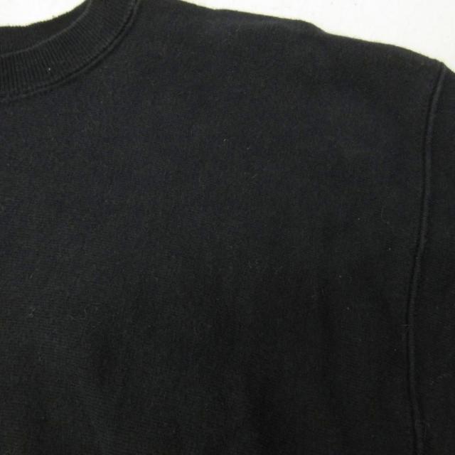 【中古】はやりっ子 リバースウィーブ 90s 流汗 調教師 ロゴタイプ 刺しゅう NBC SPORT XXL 黒 黒いこと メンズ