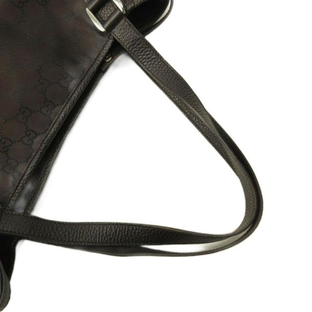 【中古】グッチ GUCCI 美品 GG アビー トートバッグ 総柄 ナイロン レザー 293578 0503 レディース_4
