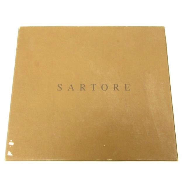 【中古】サルトル SARTORE 美品 Y2K ウエスタン ショートブーツ シューズ スエード フリンジ 40 25.5cm 茶 ブラウン_8
