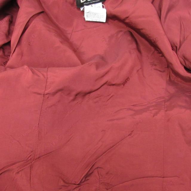 【中古】未使用品 ディー&ジー ドルガバ ドルチェ&ガッバーナ D&G タグ付 ツイードパイピング デニムジャケット S_6
