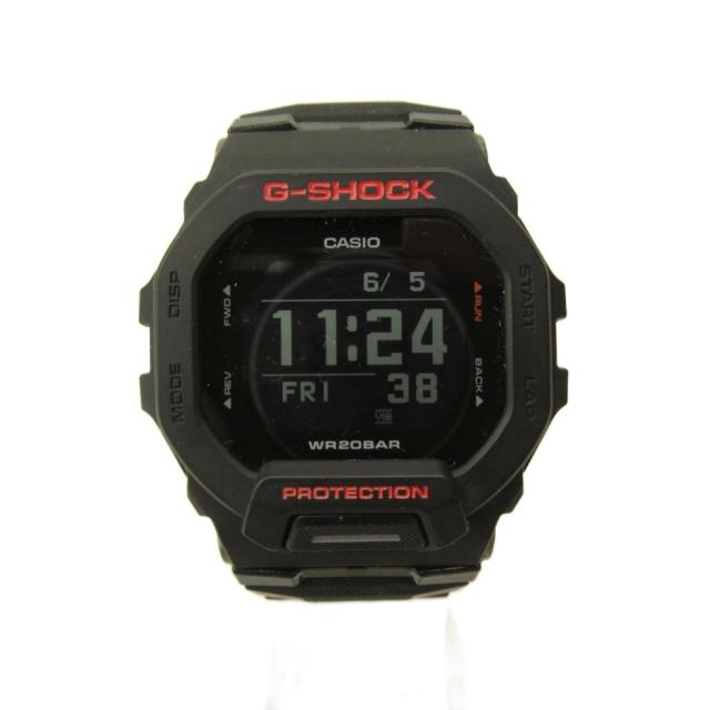 【中古】ジーショック G-SHOCK カシオ CASIO 美品 GBD200 腕時計 ウォッチ デジタル ラバーベルト 黒 ブラック 0605
