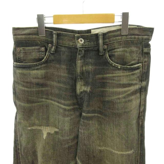 【中古】ネイバーフッド NEIGHBORHOOD 美品 25AW SAVAGE DENIM サベージデニム パンツ ジーンズ ストレート ジップフライ S_2