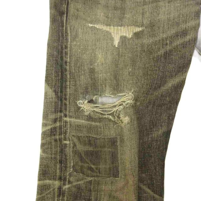 【中古】ネイバーフッド NEIGHBORHOOD 美品 25AW SAVAGE DENIM サベージデニム パンツ ジーンズ ストレート ジップフライ S_4