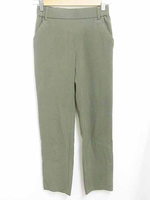 中古 ザラ トラファルック Zara Trafaluc パンツ クロップドパンツ ウエストゴム 無地 カーキ 緑 Xs レディースの通販はau Pay マーケット ブランド古着のベクトル