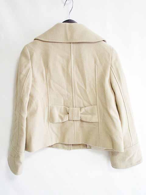 中古 エフデ Ef De コート ショート丈 ノーカラー ジャケット ポンチョ ウール 2way ベージュ 7 レディースの通販はau Pay マーケット ブランド古着のベクトル