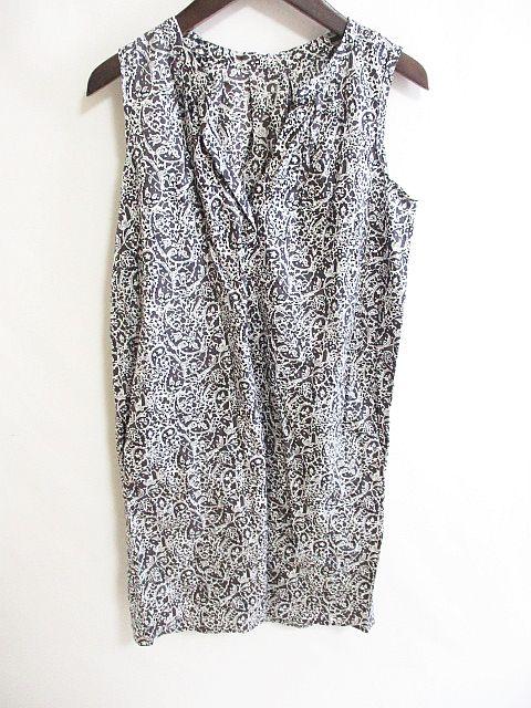 中古 マカフィー Macphee トゥモローランド ノースリーブ ペイズリー柄 ワンピース チュニック 茶 38 レディースの通販はau Pay マーケット ブランド古着のベクトル