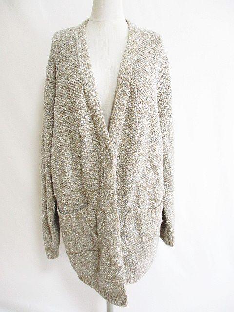 中古 ダーマコレクション Dama Collection カーディガン スパンコール 長袖 茶 3 レディースの通販はau Pay マーケット ブランド古着のベクトル