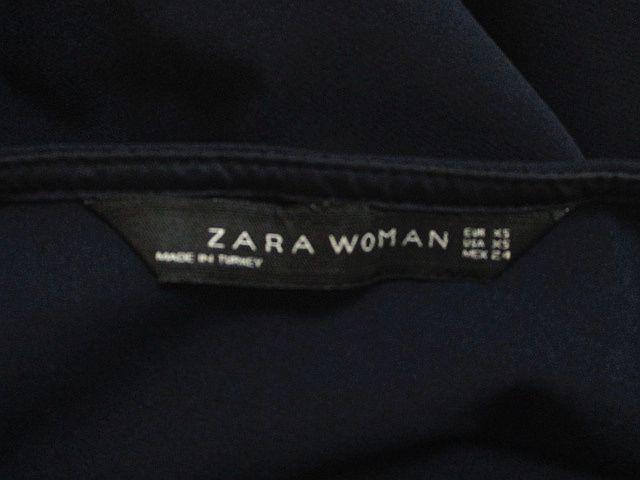 中古 ザラ Zara ワンピース 背中空き リボン 膝丈 ミニ ネイビー Xs レディースの通販はau Pay マーケット ブランド古着のベクトル