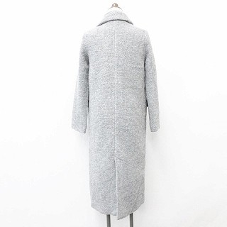 中古 マウジー Moussy チェスターコート ウールコート 長袖 ピークドラペル シングル ポケット グレー 1 レディースの通販はau Pay マーケット ブランド古着のベクトル