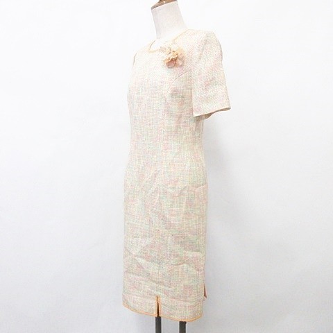 中古 Vivid Lady ビビッドレディー ワンピース 半袖 ひざ丈 コサージュ シルク チェック ベージュ オレンジ ピンク 黄 イエロー 9a3の通販はau Pay マーケット ブランド古着のベクトル 中古 Vivid Lady ビビッドレディー ワンピース 半袖 ひざ丈 コサージュ シルク チェック ベージュ オレンジ ピンク 黄 イエロー 9a3の通販はau Pay マーケット ブランド古着のベクトル