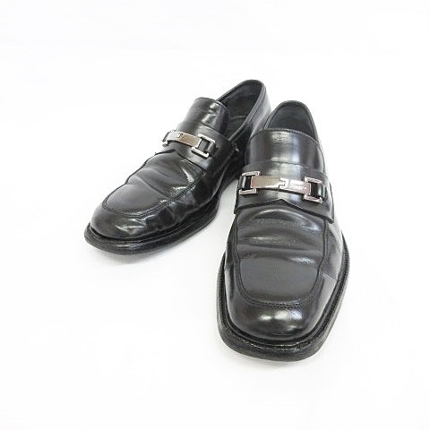 中古 グッチ Gucci ローファー ホースビットローファー 紳士靴 革靴 ビジネス ブラック 黒 40 メンズの通販はau Pay マーケット ブランド古着のベクトル