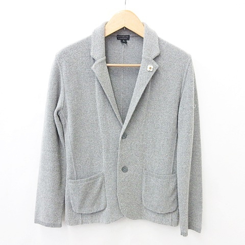 中古 ラルディーニ Lardini テーラードジャケット 長袖 シングル 2b ブートニエール 花 無地 パイル グレー S メンズの通販はau Pay マーケット ブランド古着のベクトル