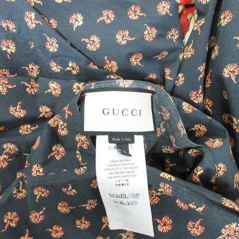 中古 グッチ Gucci シャツ ジャケット リバーシブル 長袖 プリント 花柄 アニマル 綿 紺 ネイビー ベージュ 赤 茶 オレンジ 56の通販はau Pay マーケット ブランド古着のベクトル 中古 グッチ Gucci シャツ ジャケット リバーシブル 長袖 プリント 花柄 アニマル 綿 紺 ネイビー ベージュ 赤 茶 オレンジ 56の通販はau Pay マーケット ブランド古着のベクトル