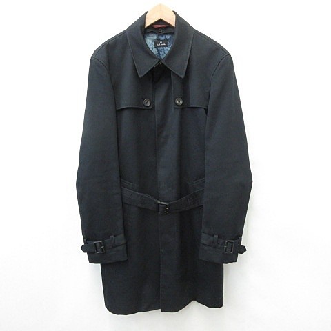 中古 ポールスミス Paul Smith コート トレンチコート ライナー ボンディング ブラック 黒 L メンズの通販はau Pay マーケット ブランド古着のベクトル