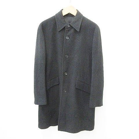 中古 Aqua Blues アクアブルース コート 長袖 ステンカラー ウール カシミヤ 黒 ブラック L メンズの通販はau Pay マーケット ブランド古着のベクトル