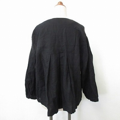 中古 ザラ Zara ジャケット ノーカラー 長袖 タック 裏無 麻 綿 ブラック 黒 L レディースの通販はau Pay マーケット ブランド古着のベクトル 中古 ザラ Zara ジャケット ノーカラー 長袖 タック 裏無 麻 綿 ブラック 黒 L レディースの通販はau Pay マーケット ブランド古着のベクトル