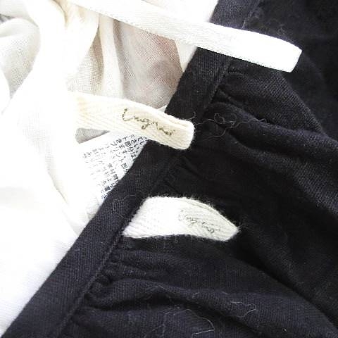 中古 アングリッド Ungrid ブラウス スカート 2枚セット 長袖 刺繍 ロング丈 フレア ウエストゴム 黒 Fの通販はau Pay マーケット ブランド古着のベクトル