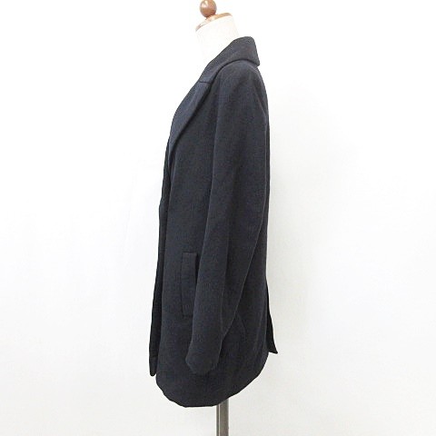 中古 ザラ ベーシック Zara Basic コート ピークドラペル 長袖 ダブル ベンツ ウール 無地 黒 ブラック S レディースの通販はau Pay マーケット ブランド古着のベクトル 中古 ザラ ベーシック Zara Basic コート ピークドラペル 長袖 ダブル ベンツ ウール 無地 黒 ブラック S レディースの通販はau Pay マーケット ブランド古着のベクトル