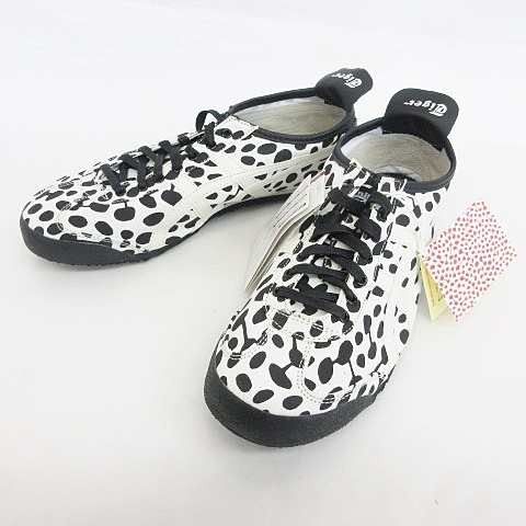 中古 未使用品 オニツカタイガー Onitsuka Tiger Makumo コラボ スニーカー ドット 総柄 キャンバス ホワイト ブラック 27 0の通販はau Pay マーケット ブランド古着のベクトル