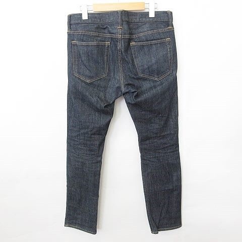 中古 ギャップ パンツ ジーンズ デニム スキニー スリム ロング 5ポケット リベット カラーステッチ インディゴ 紺 79 76 メンズの通販はau Pay マーケット ブランド古着のベクトル