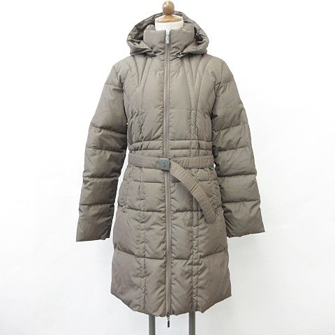 中古】モンクレール MONCLER コート ダウンコート ジップアップ