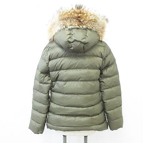 中古】モンクレール MONCLER ダウン ジャケット コート ジップアップ