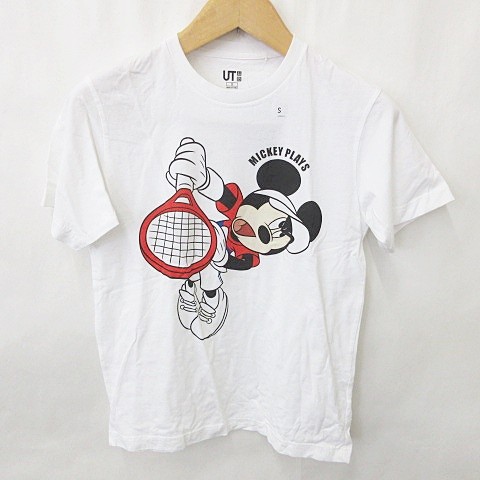 中古】未使用品 ユニクロ UNIQLO UT Tシャツ 2枚セット 半袖 丸首