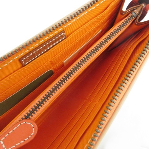 【新品未使用】CASTELBAJAC カステルバジャック 長財布 オレンジ CASTELBAJAC 最大41% 8/25限定 カステルバジャック 財布 長財布
