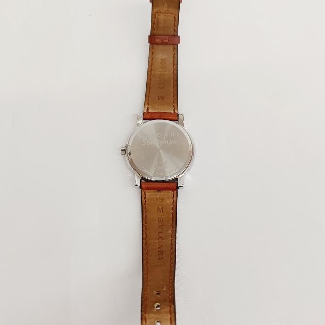 中古】ブルガリ BVLGARI ソロテンポ 時計 腕時計 ST35S シルバー  