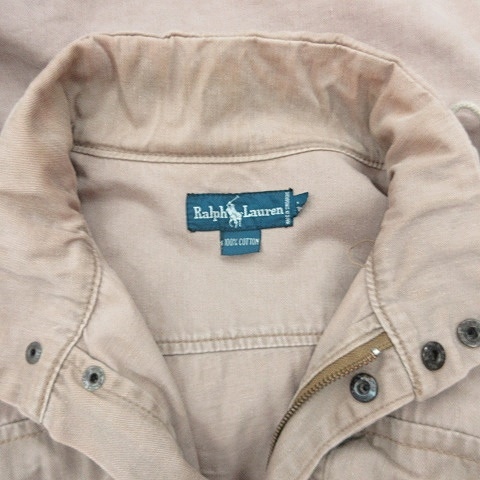 【中古】ラルフローレン RALPH LAUREN フォトグラファージャケット サファリジャケット ヴィンテージ ベージュ L_2