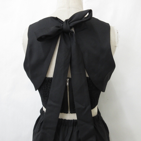 中古】未使用品 スナイデル SNIDEL ワンピース ロング ノースリーブ  