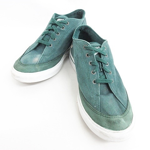 【中古】ナイキ NIKE GTS スニーカー ローカット キャンバス 94年製 グリーン ダークグリーン 26 メンズ